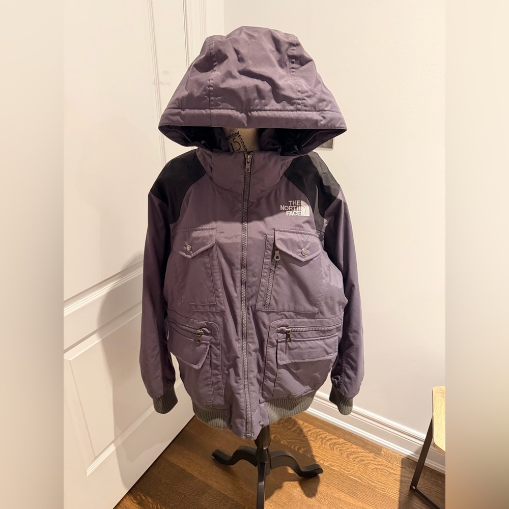 Vintage THE NORTH FACE HyVent Bomber Goose Puffer Down Jacket Men’s Size X-Large - Picture 14 of 16